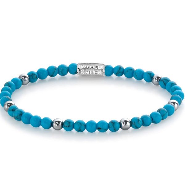 Rebel & Rose Turquoise Delight femenino pulsera S RR-40058-S-S