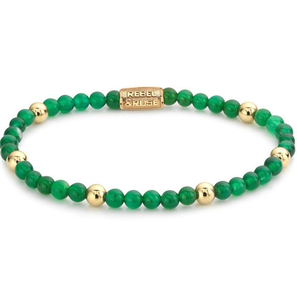 Rebel & Rose Green Harmony femenino pulsera S RR-40067-G-S