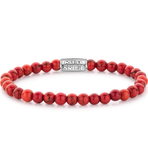 Rebel & Rose Red Delight unisex pulsera M RR-60028-S-M