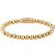 Rebel & Rose Yellow Gold only unisex pulsera S RR-60046-G-S
