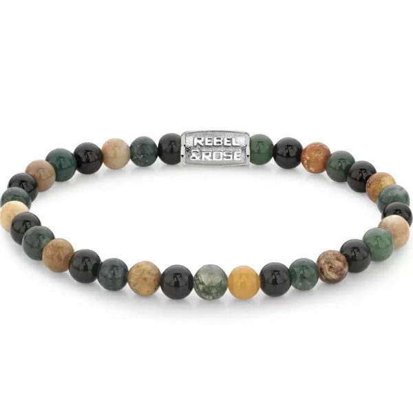 Rebel & Rose Autumn Storm hombre pulsera M RR-60103-S-M