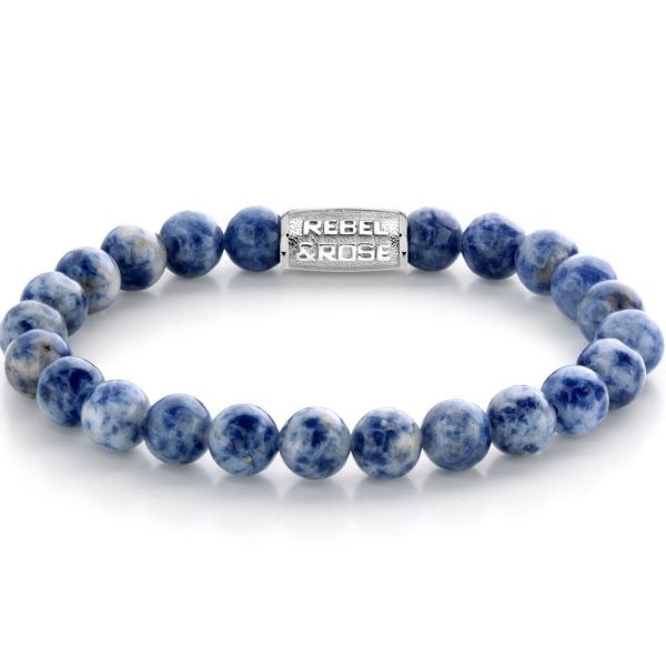 Rebel & Rose Dutch Delfts Blue hombre pulsera L RR-80079-S-L