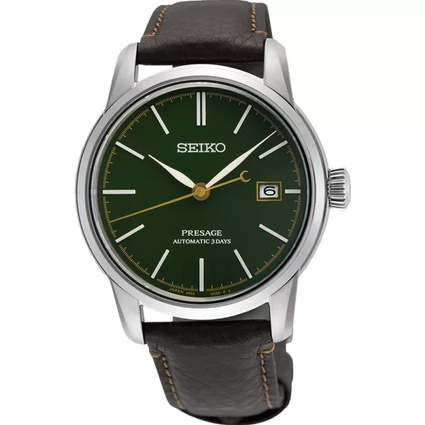 Seiko Presage Craftmanship Natural Green Urushi Lacquer reloj de hombre SPB407J1