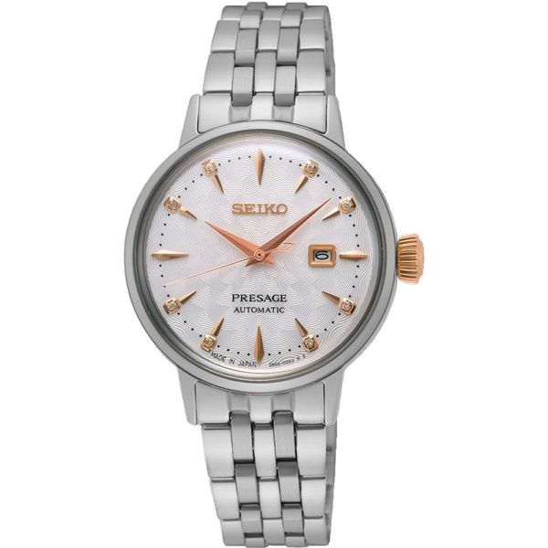 Seiko Preasage Cocktail Time Clover Club Diamond Twist reloj de mujer SRE009J1