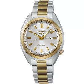   Seiko 5 Sports Hebitama SNXS in Mixed metal reloj de mujer SRE024K1