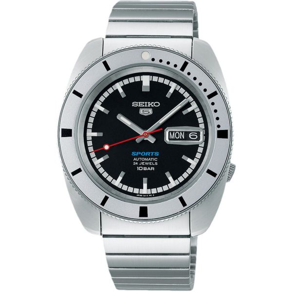Seiko 5 Sports Heritage Design Re-Creation “Pepper black” Limited Edition reloj de hombre colocar SRPL05K1