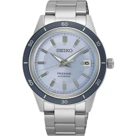   Seiko Presage European Exclusive in Retro Blue Limited Edition reloj de hombre colocar SRPL19J1
