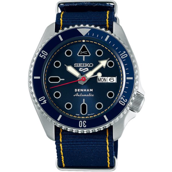 Seiko 5 Sports Denham Collaboration Jeanmaker’s Watch Limited Edition reloj de hombre SRPL35K1