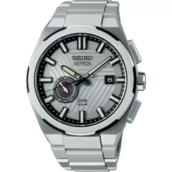 Seiko Astron GPS Solar Silvertone Earth Limited Edition reloj de hombre SSJ037J1