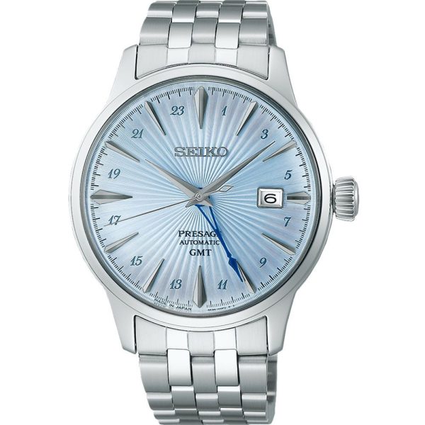 Seiko Presage Skydiving Cocktail Time GMT reloj de hombre SSK037J1