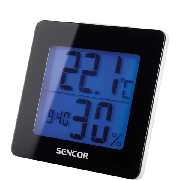 Sencor termohigrómetro con reloj SWS 1500 B