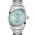 Tissot T-Classic Gentleman Powermatic 80 Silicium Tiffany Blue hombre T127.407.11.351.00