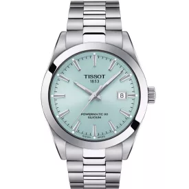   Tissot T-Classic Gentleman Powermatic 80 Silicium Tiffany Blue hombre T127.407.11.351.00