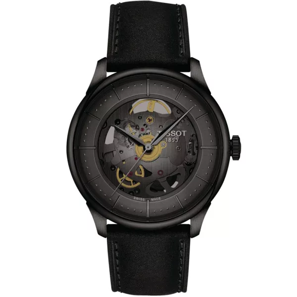 Tissot T-Classic Chemin Des Tourelles Skeleton reloj de hombre T139.836.36.441.00