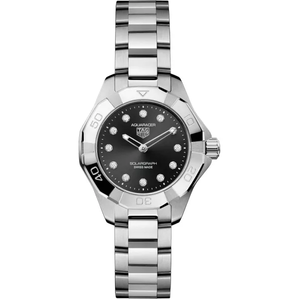 Tag Heuer Aquaracer Professional 100 Solargraph reloj de mujer WBP141G.BA0049